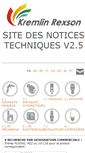 Mobile Screenshot of notices.kremlinrexson-sames.com
